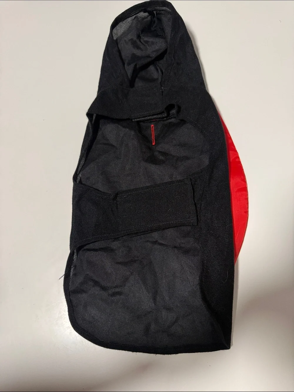 Ladybug Dog Costume Hoodie - Black & Red